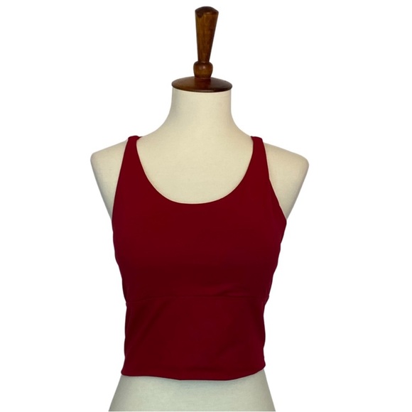 Red Racerback Sports Bra - Picture 9 of 9